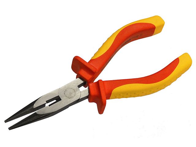 Faithfull Long Nose Pliers VDE 170mm