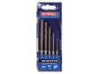 Faithfull HSSE M35 Cobalt Quick-Change Impact Drill Bit Set, 5 Piece - Watson Hire