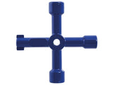 Faithfull 4-Way Services Utility Meter Key