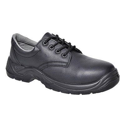 PORTWEST COMPOSITE LOW SHOE S1P SRC BLACK SIZE 4