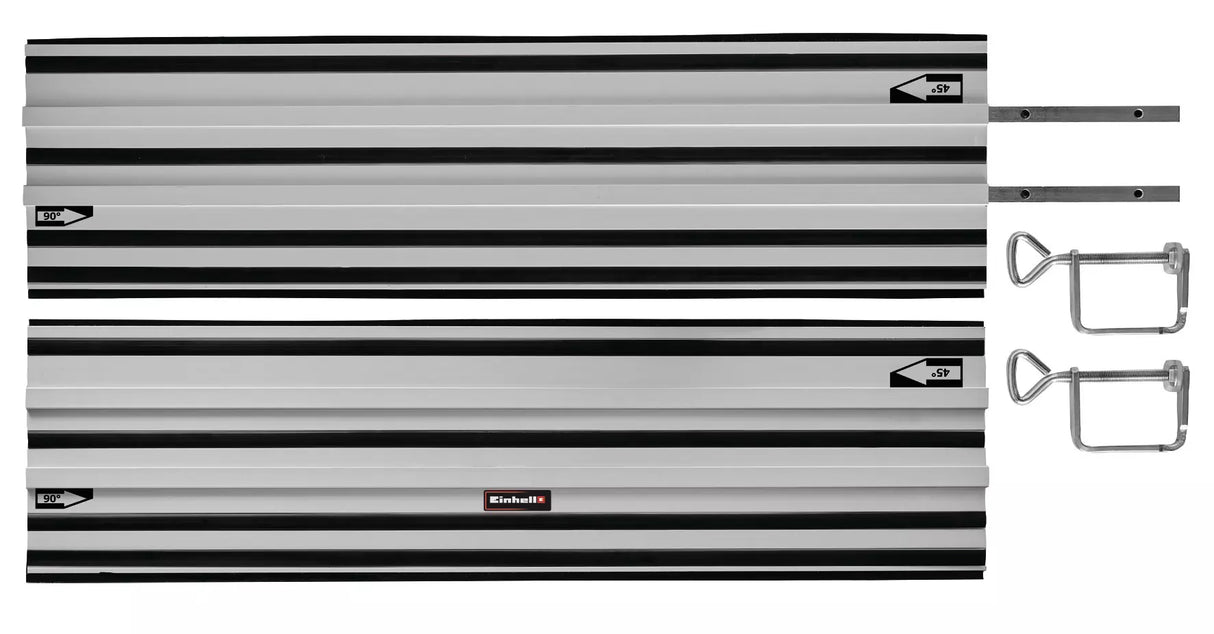 EINHELL CIRCULAR SAW ACCESSORY GUIDE RAIL, 2X 1000 MM