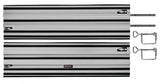 EINHELL CIRCULAR SAW ACCESSORY GUIDE RAIL, 2X 1000 MM
