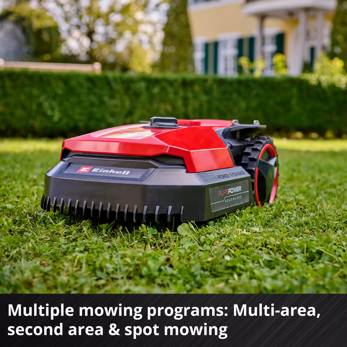 EINHELL 18V 2.5AH LI-ION POWER X-CHANGE BRUSHLESS CORDLESS 18CM FREELEXO 500 ROBOTIC LAWN MOWER