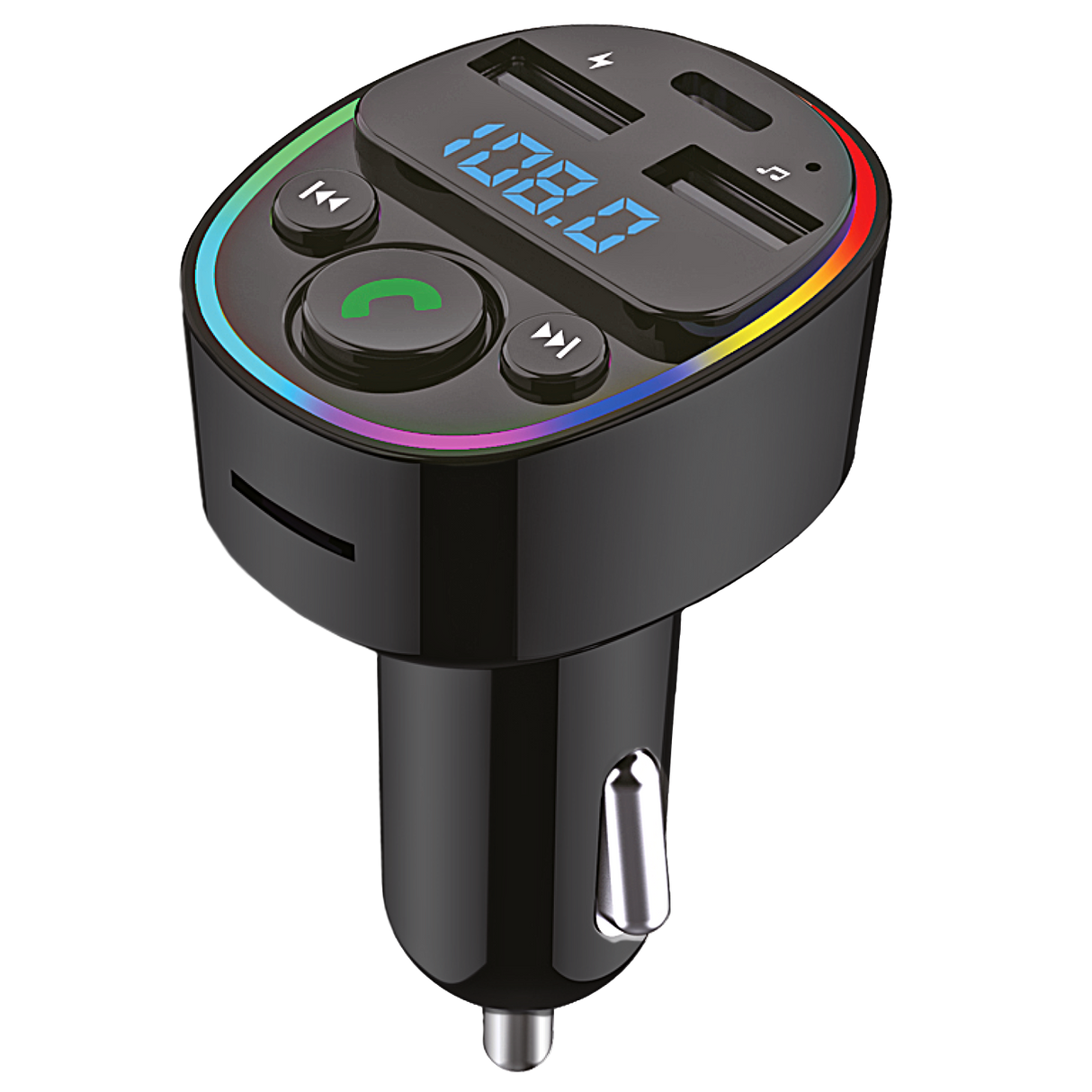 SIMPLY AUTO CAR FM TRANSMITTER BLUETOOTH CHARGER