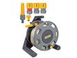 Hozelock 2412 30m Freestanding Compact Hose Reel + 25m of 12.5mm Hose - Watson Hire