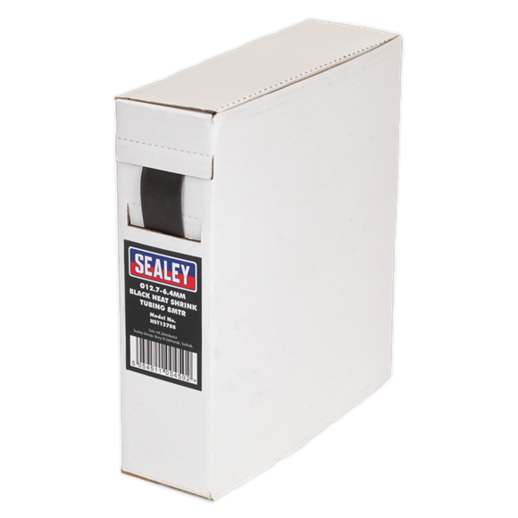 SEALEY HEAT SHRINK TUBING 12.7 - 6.4MM - .5M CUT