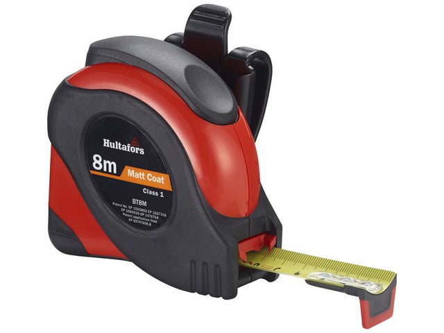 Hultafors BT8M Big T Pocket Tape 8m (Width 25mm) (Metric only) - Watson Hire