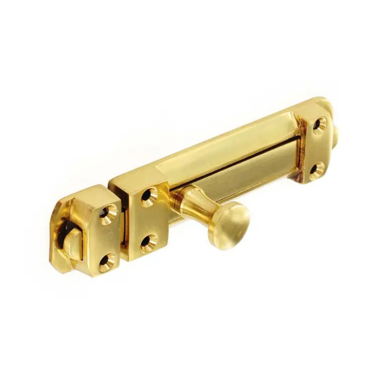 DOORWORKS BRASS DOOR BOLT HEAVY 150MM