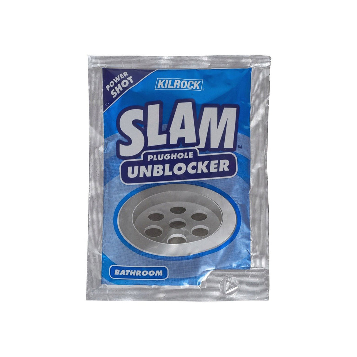 SLAM BATHROOM PLUGHOLE UNBLOCKER 80 GRAMS