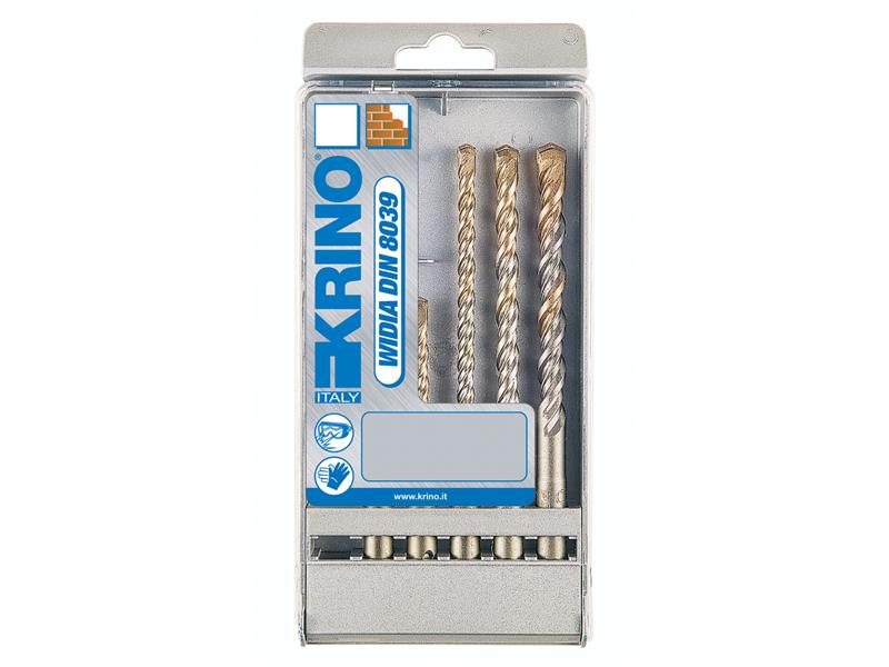 Krino SDS Plus Hammer Drill Bit Set, 5 Piece