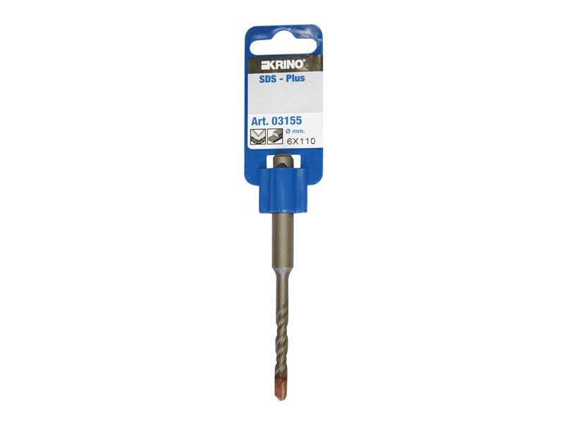 Krino SDS Plus Drill Bit 6 x 110mm Display Pack