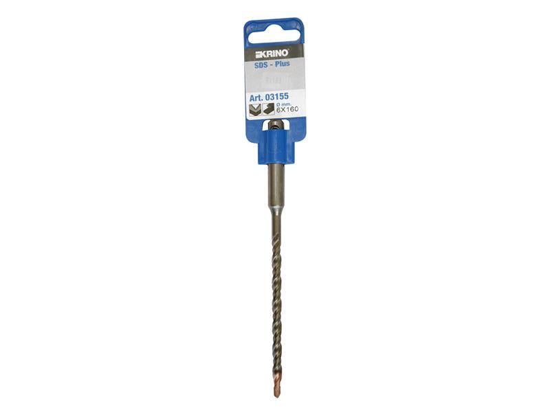 Krino SDS Plus Drill Bit 6 x 160mm Display Pack