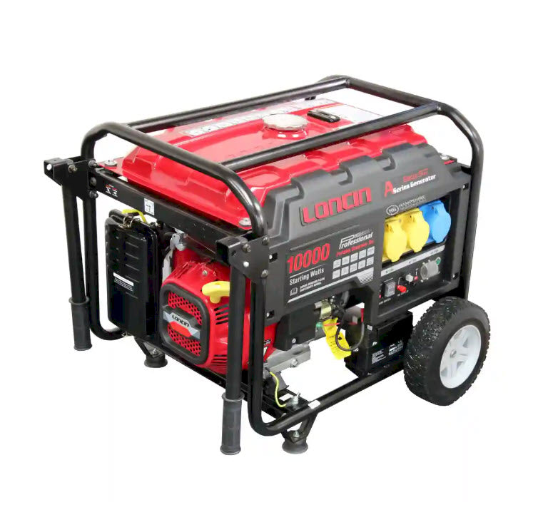 LONCIN LC10000 PETROL GENERATOR 10KVA ELECTRIC START - Watson Hire