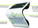 SOLAR GUARDIAN LED WALL LIGHT WITH PIR 1.5W WHITE