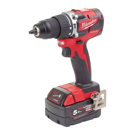 MILWAUKEE M18 CBLPD BRUSHLESS COMBI DRILL 18V 1 x 5.0AH BATTERY