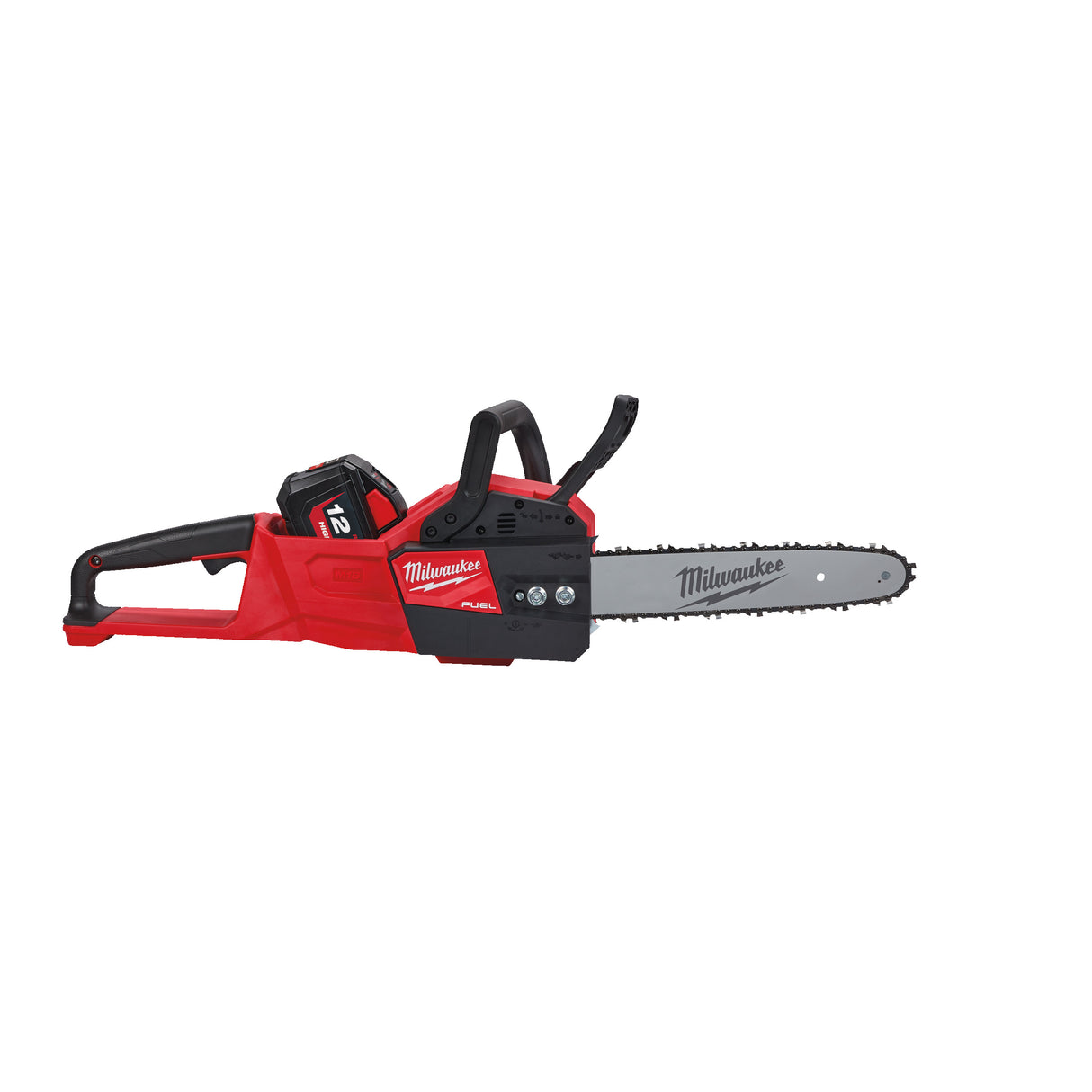 MILWAUKEE COMPACT CHAINSAW 30CM BAR 1 X 12.0AH BATTERY AND CHARGER M18FCHSC-121