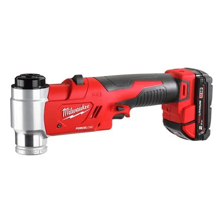 MILWAUKEE M18HKP-201CA HYDRAULIC KNOCKOUT PUNCH C/W 1 X 2AH BATTERY & CHARGER