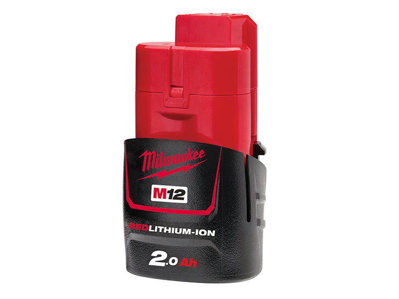 Milwaukee Power Tools M12 B2 REDLITHIUM-ION™ Battery 12V 2.0Ah Li-ion