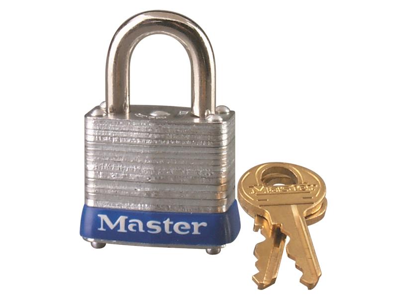 Master Lock Laminated Steel 30mm Padlock 4-Pin