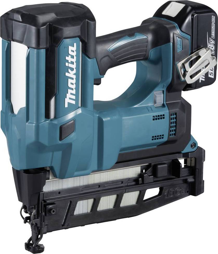 Makita DBN600RTJ LXT Finishing Nailer 18V 2 x 5.0Ah Li-ion - Watson Hire