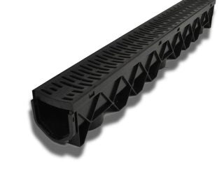 50MM COMPACT CHANNEL WITH PVC GRID A15