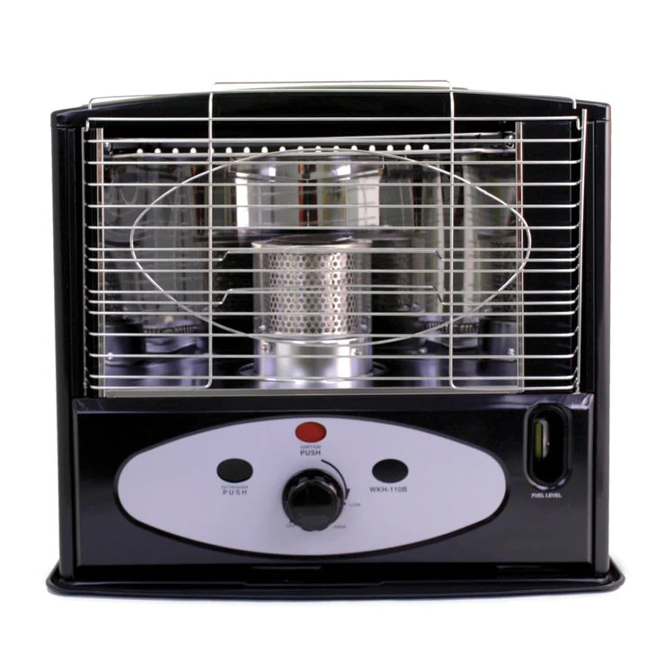 KERONA PARAFFIN HEATER BLACK