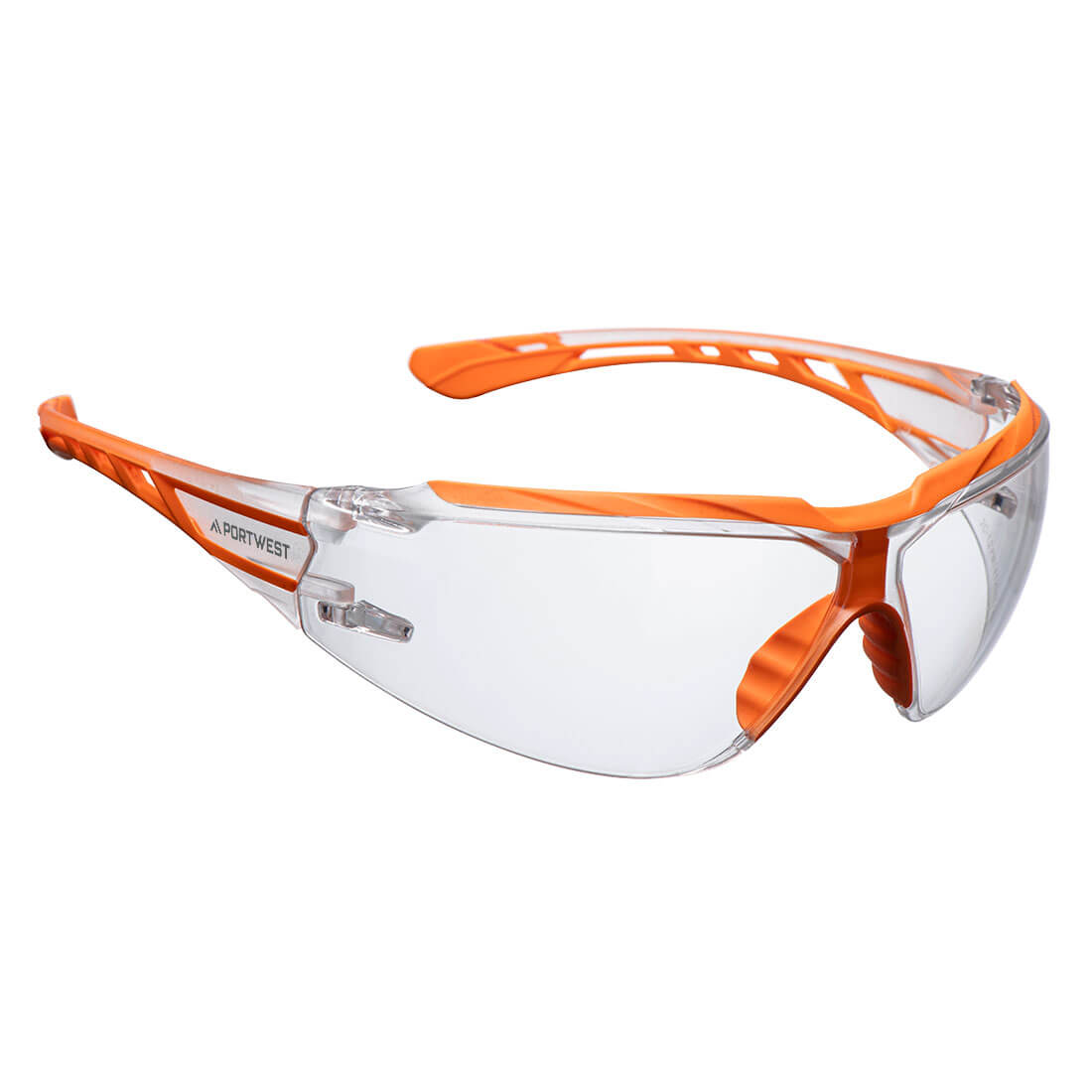 PORTWEST DYNAMIC KN SAFETY GLASSES  SMOKE