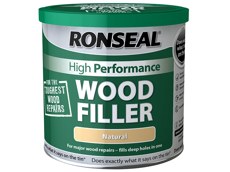 Ronseal High-Performance Wood Filler Natural 550g