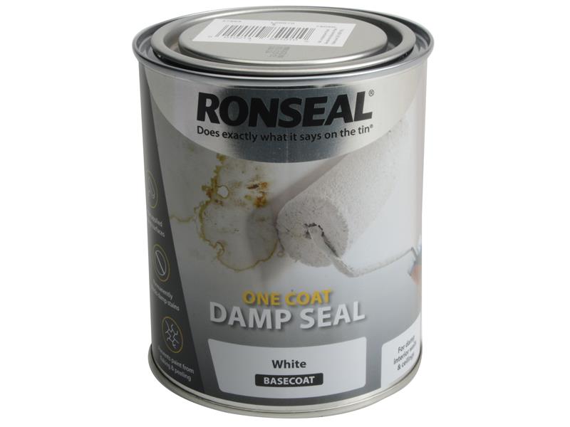 Ronseal One Coat Damp Seal White 750ml - Watson Hire