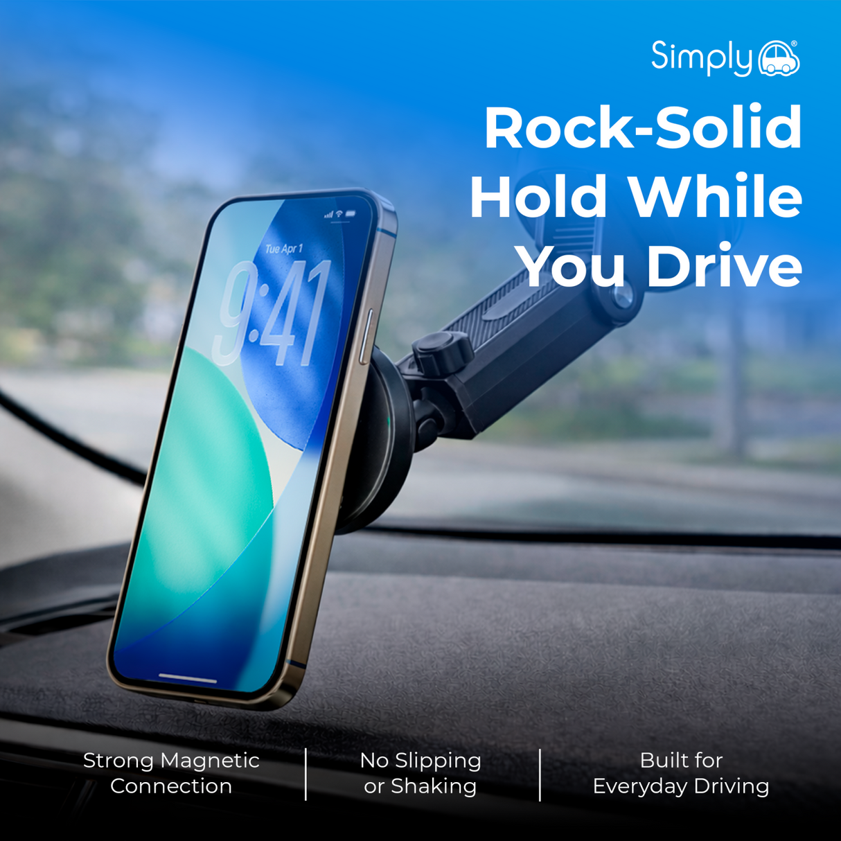 SIMPLY AUTO MAGNETIC PHONE MOUNT