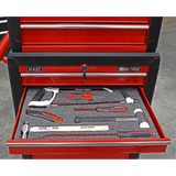 SEALEY EASY PEEL SHADOW FOAM RED/BLACK TOOL CHEST FOAM 1200 X 550 X 50MM