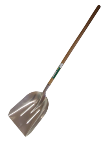 WORKMAN GRAIN 48IN ASH L-HANDLE ALUMINIUM SHOVEL