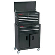 DRAPER 6 DRAWER 24" COMBINED ROLLER CABINET AND TOOL CHEST - Watson Hire