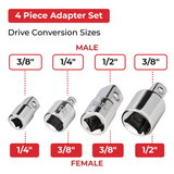 SIMPLY TOOLS 4PC ADAPTOR SET