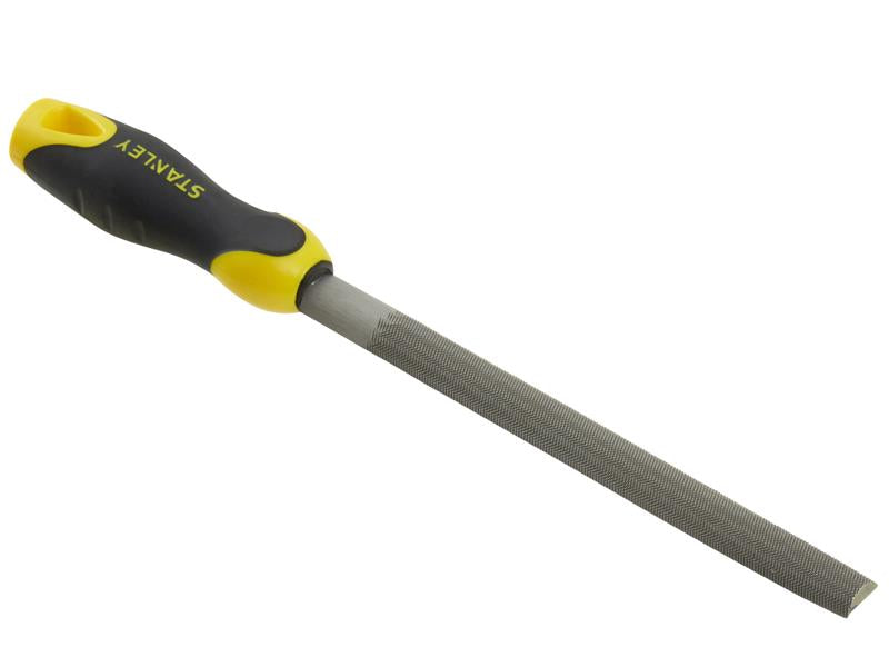 STANLEY® Half-Round Bastard Cut File, Handled 200mm (8in)