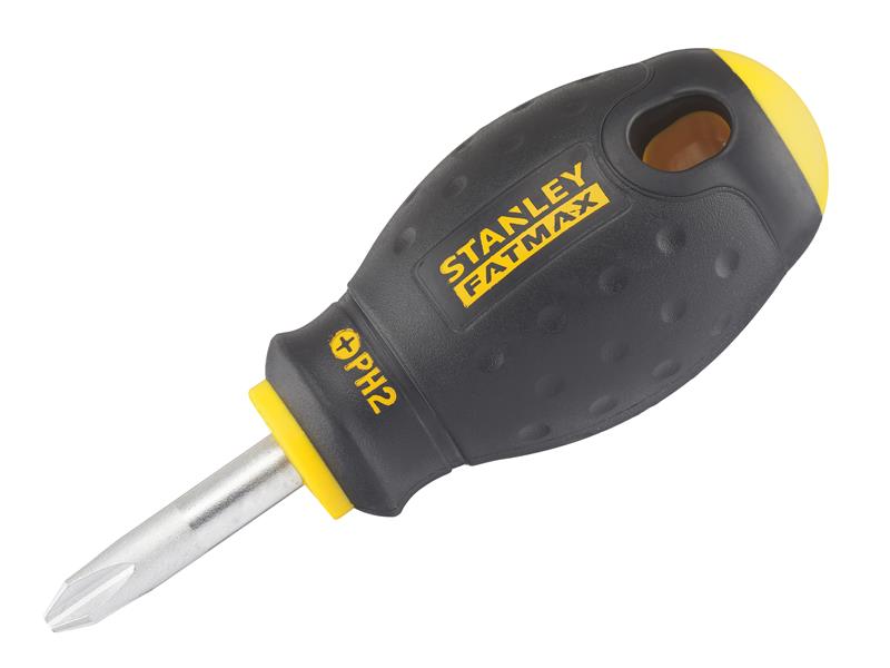 STANLEY® FatMax® Stubby Screwdriver Phillips Tip PH2 x 30mm