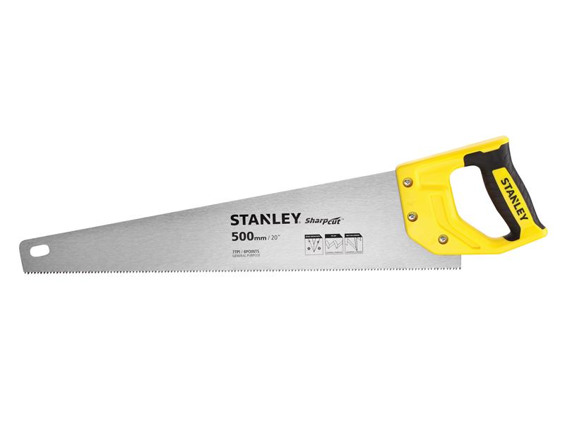STANLEY® Sharpcut™ Handsaw 500mm (20in) 7 TPI