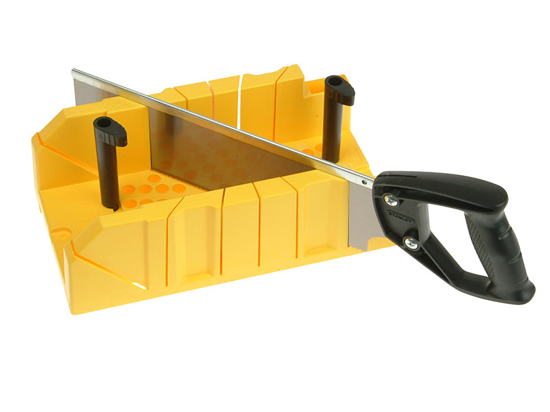 STANLEY® Clamping Mitre Box & Saw