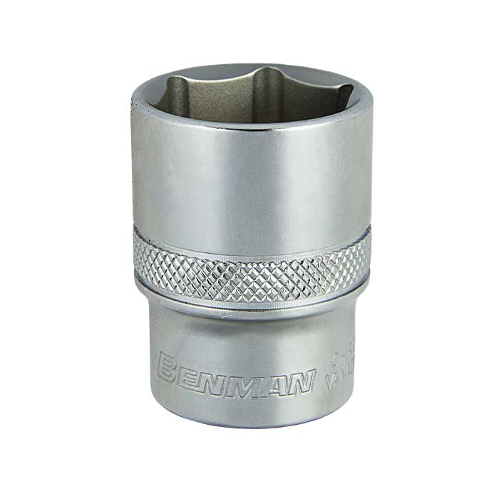 BENMAN SOCKET, 6PT CR-VA, 1/2"DR, 24MM
