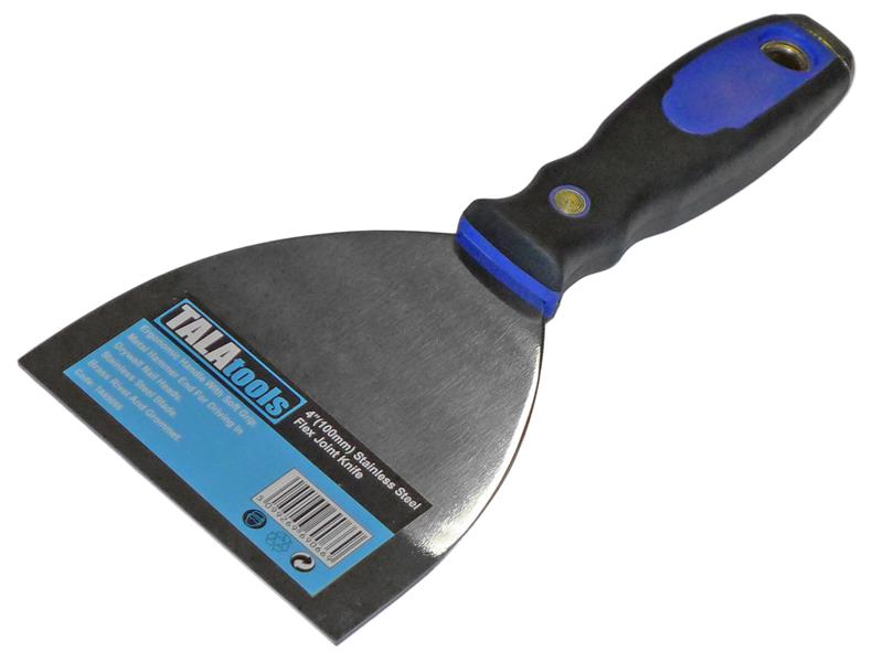 TALAtools Ergosoft Stainless Steel Jointing Knife 100mm (4in)