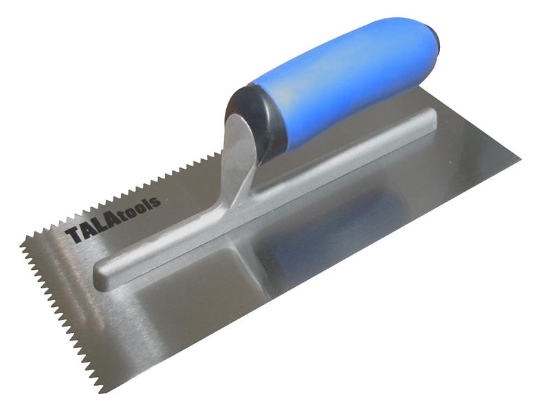 TALAtools V-Notch Trowel 11 x 4.3/4in