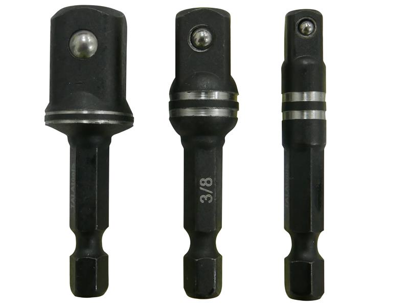 TALAtools Impact Socket Adaptor Set, 3 Piece