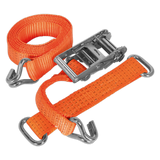 SEALEY CAR TRANSPORTER RATCHET STRAP KIT 4PC 50MM X 3M 4500KG