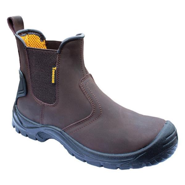 BODYTECH BROWN SLIP ON DEALER BOOT, S3, NASHVILLE