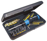 C.K RATCHET SCREWDRIVER SET WITH BITS & SOCKETS
