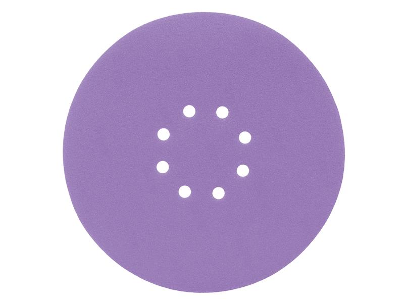 Trend Aluminium Oxide Orbital Sanding Disc 225mm x 120G (Pack 10)