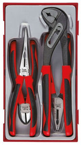 TENG TOOL PLIER SET TPR GRIP 4 PIECES