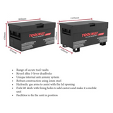 TOOLWAY VAN BOX 850 X 454 X 450MM