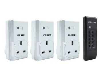 UNICOM REMOTE CONTROL SOCKETS SET
