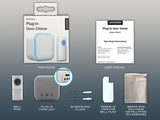 UNI-COM PLUG-IN DOOR CHIME WHITE